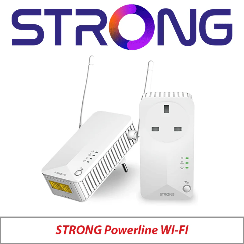 STRONG POWERLINE WI-FI 600 KIT UK STRONG-WIFI-POWERLINE