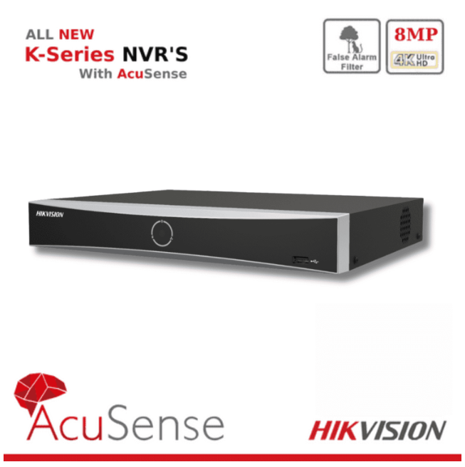 M-Series 4CH NVR 8mp 4k