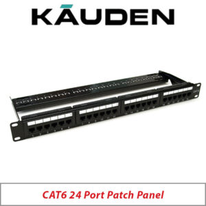 KAUDEN CAT5E 24 PORT PATCH PANEL PPC24ND/CAT6