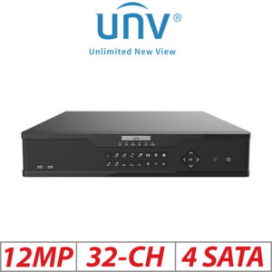 12MP 32-CH UNIVIEW NON-POE 4-SATA HD NVR WITH VIDEO CONTENT ANALYSIS ULTRA 265/H.265/H.264 NVR304-32X
