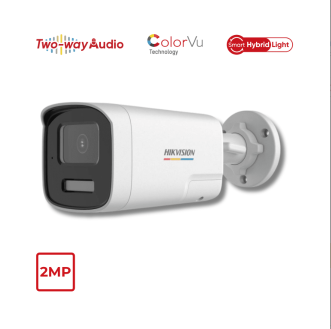 Two way bulet hikvison 2mp